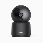 Crater 2 - 3MP WLAN Funk Überwachungskamera Inner, Geräuscherkennung, Menschliche Bewegungserkennung, One Touch Alarm, Zwei-Wege-Audio, Cloud-Zugriff & max. 128 GB lokalem Speicher und Alexa-Sprachsteuerung